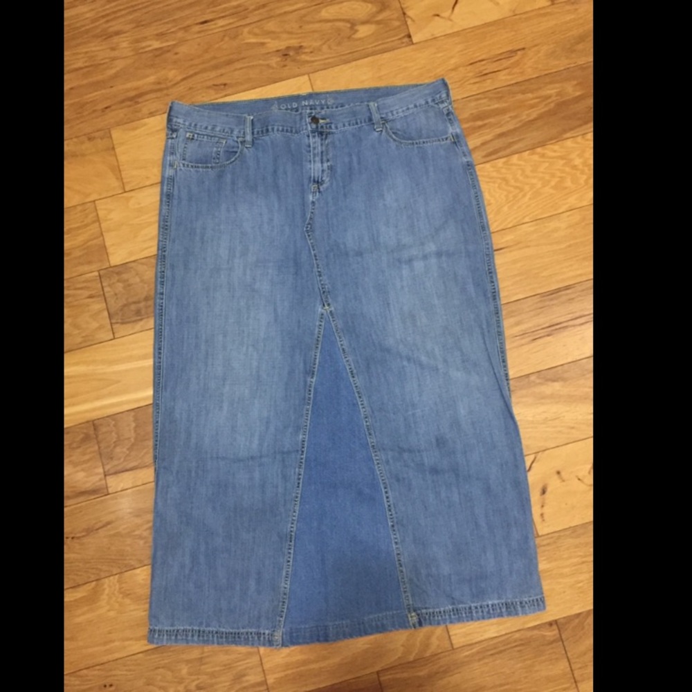 Old Navy Jean Skirt